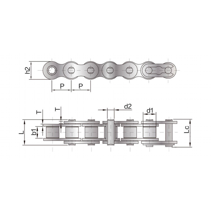  Short pitch precision roller Chain ( A series )