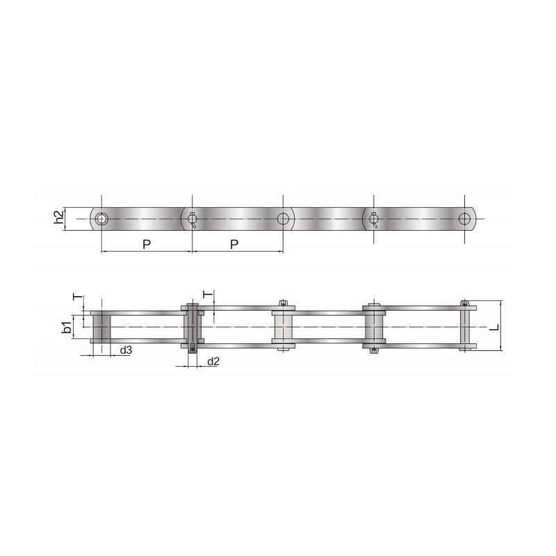 Conveyor bushing Chain