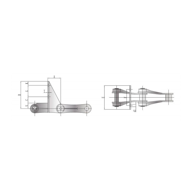 Non-metallic Chain with attachment (HEP type)