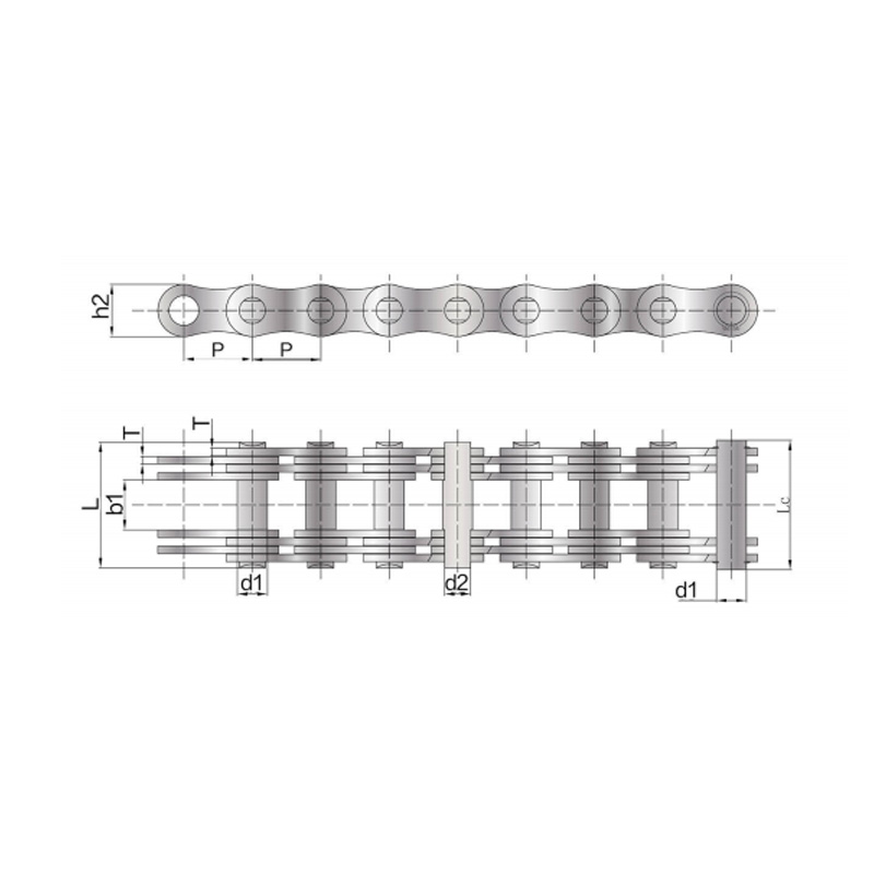 Metallurgical Cathode copper conveyor Chain
